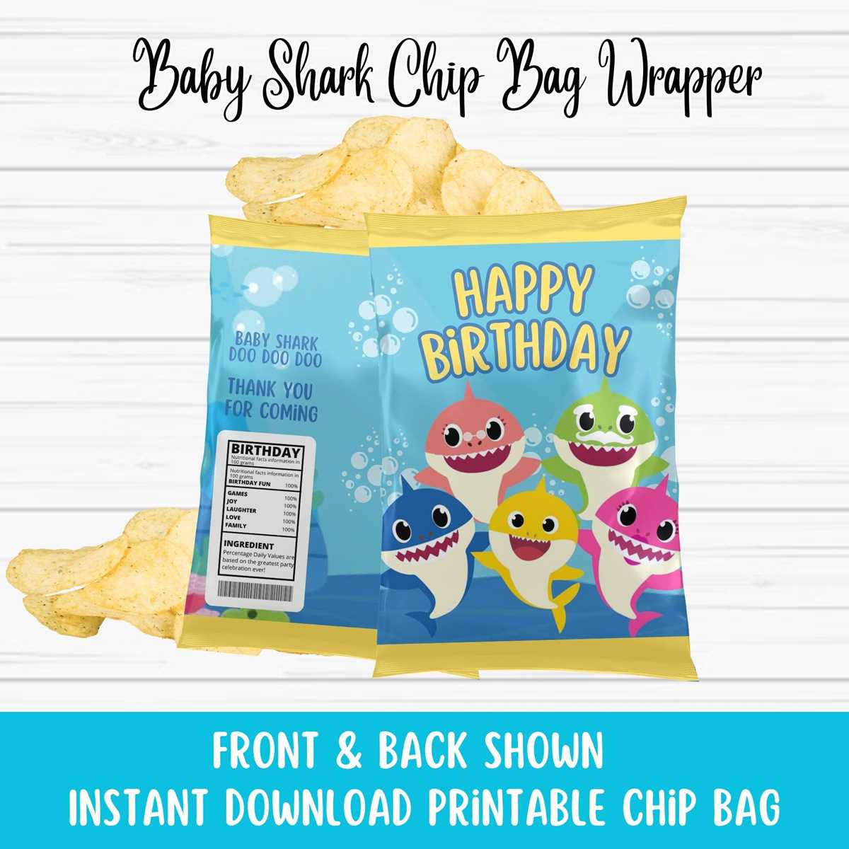 chip bag printables