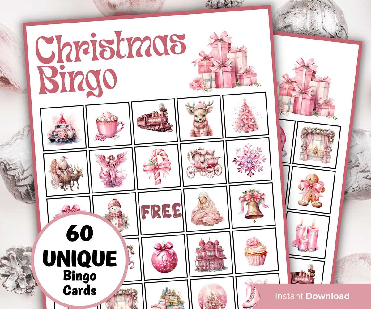 christmas bingo printables