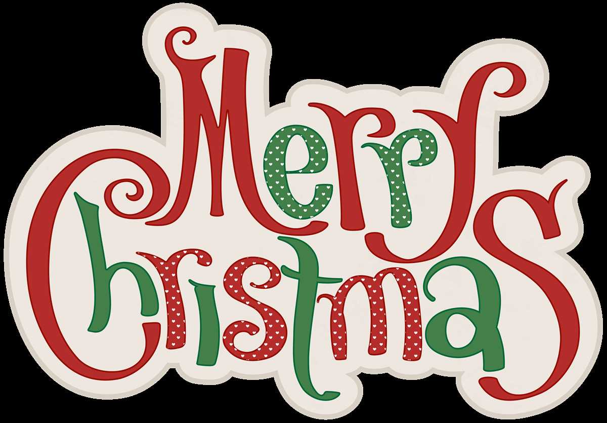 christmas clipart free printable