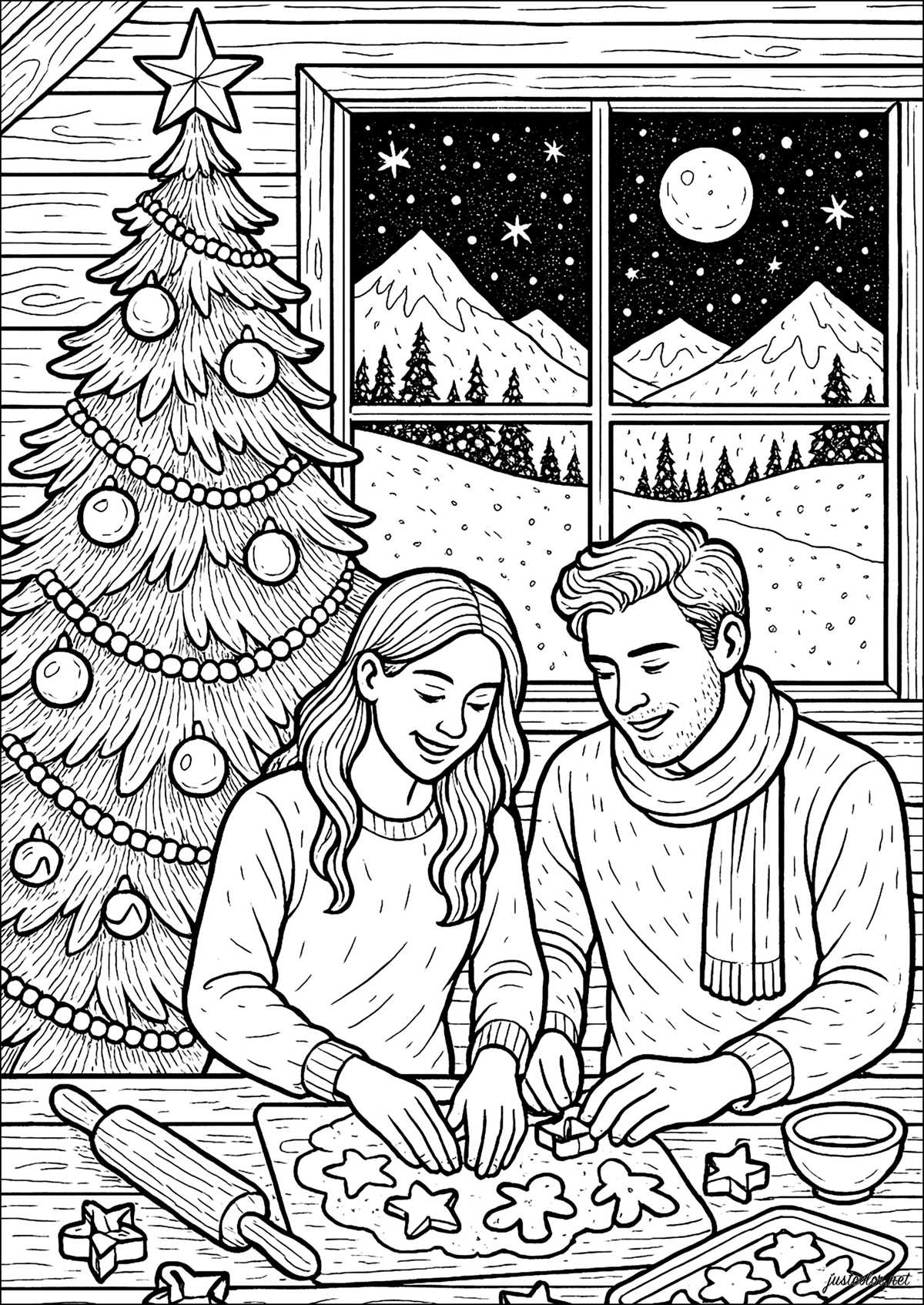 christmas coloring books printable free