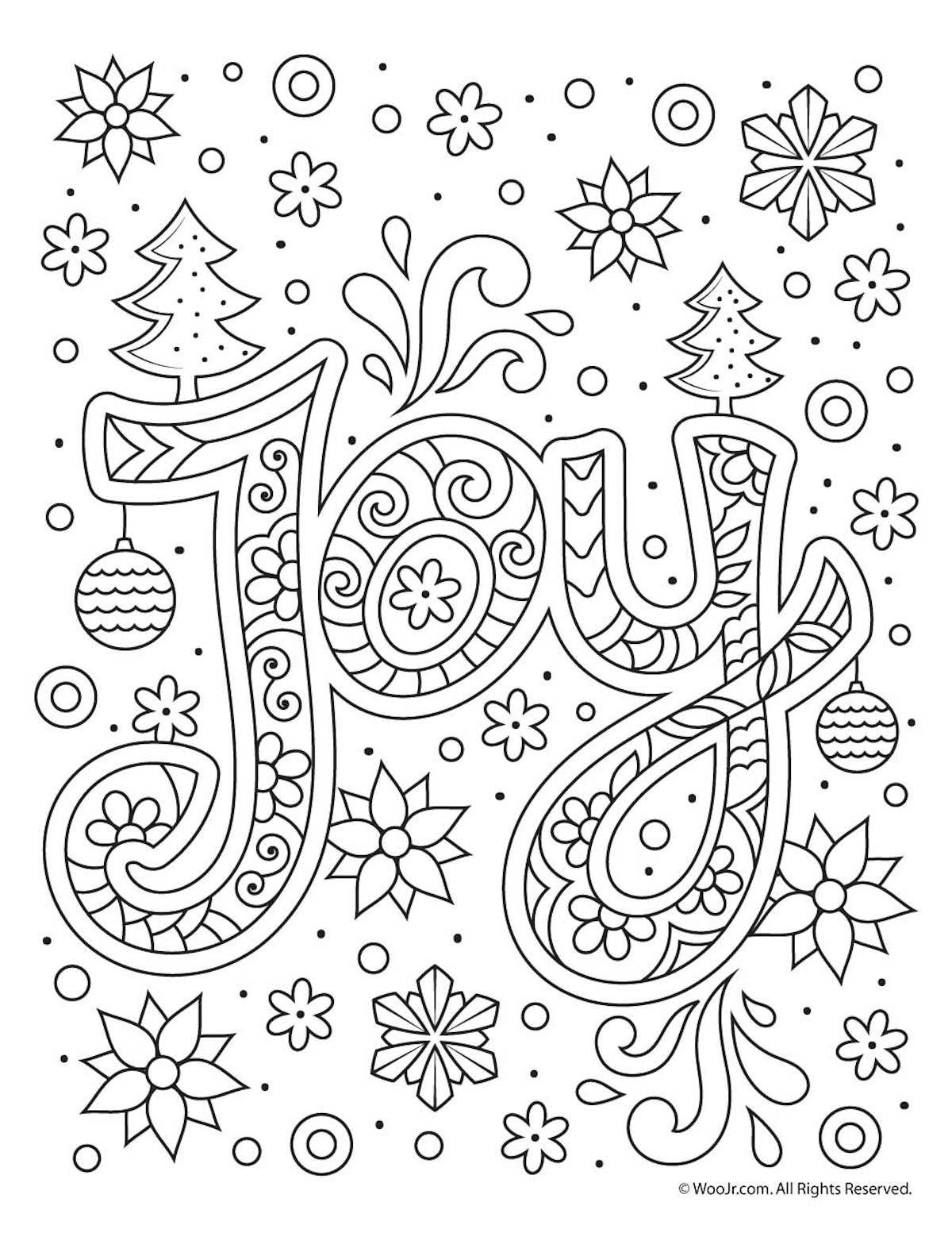 christmas coloring sheets free printable