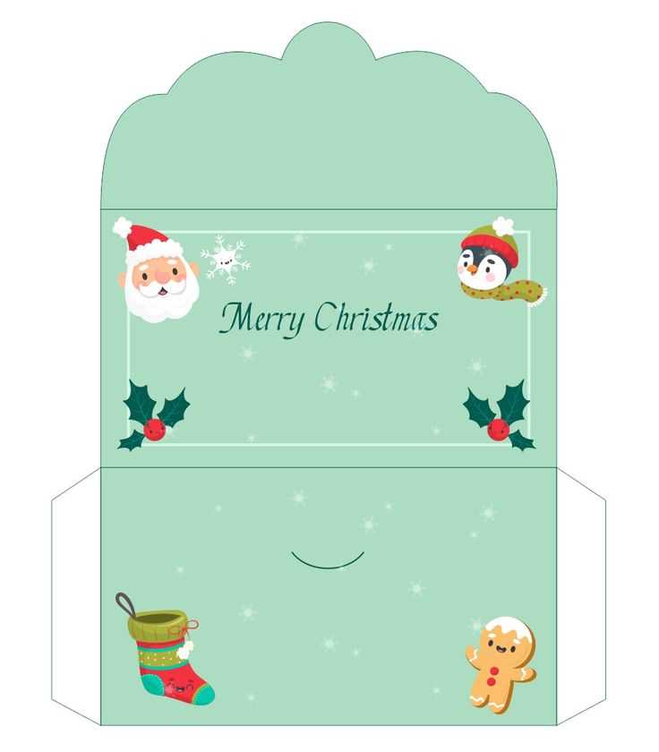 christmas envelopes printable