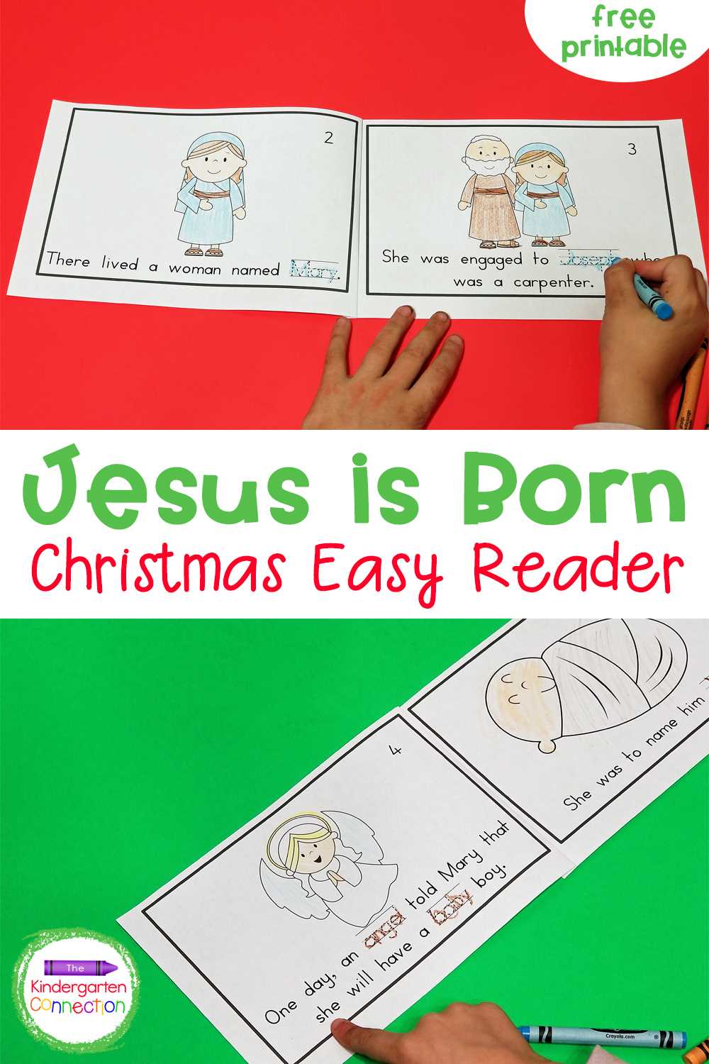christmas story for kids printable