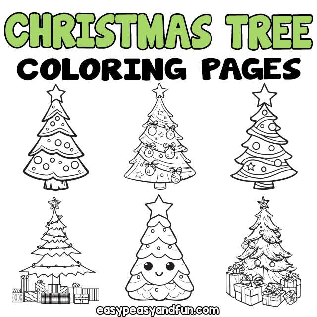 christmas tree printable