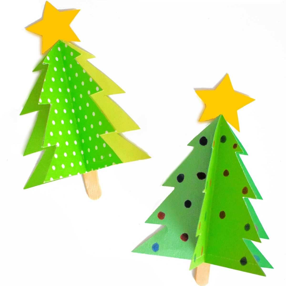christmas tree printable craft