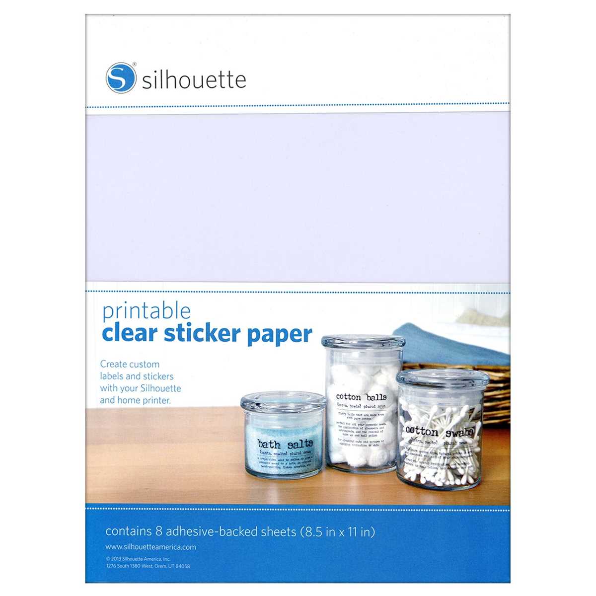 clear printable paper