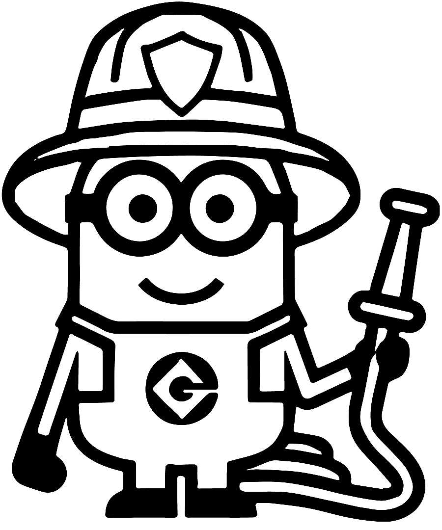 coloring pages printable minions