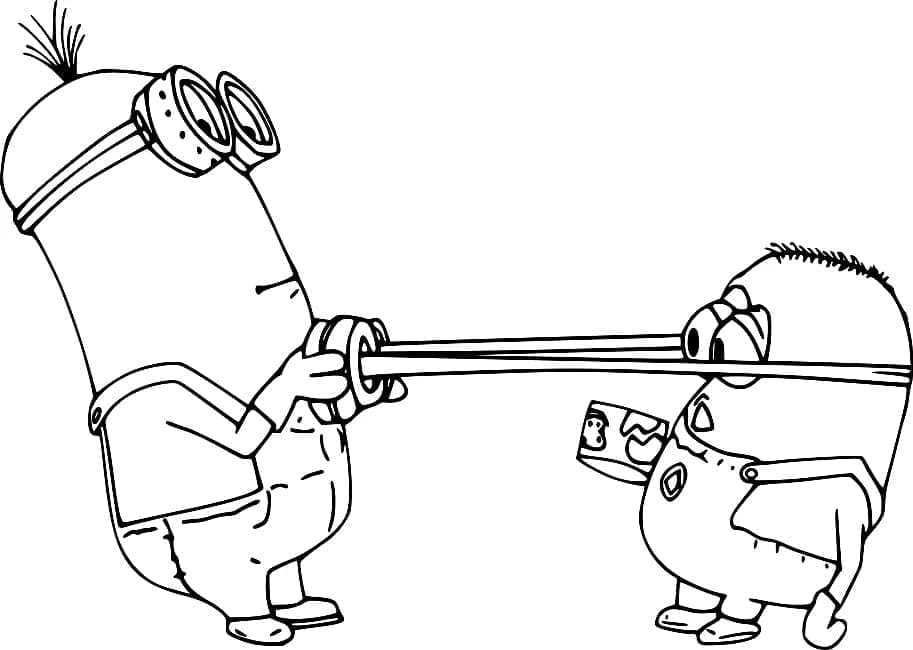 coloring pages printable minions