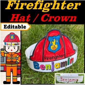community helpers hats free printables