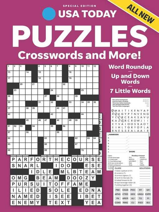 commuter crossword puzzle printable