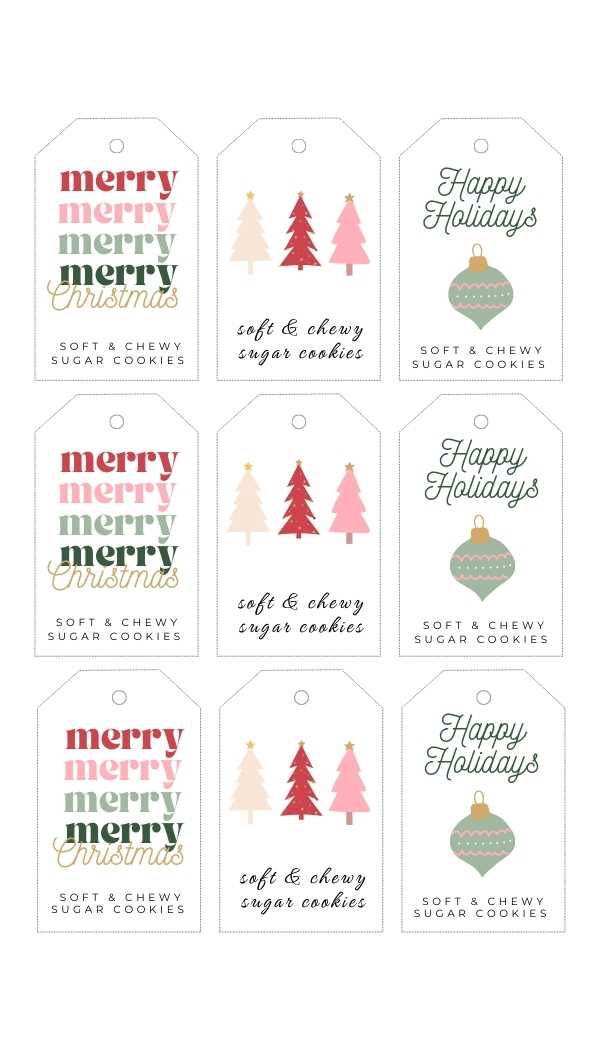 cookie labels free printable