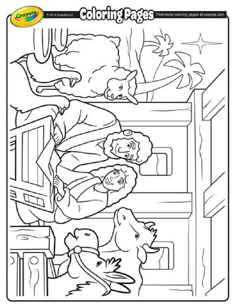 crayola printable christmas coloring pages