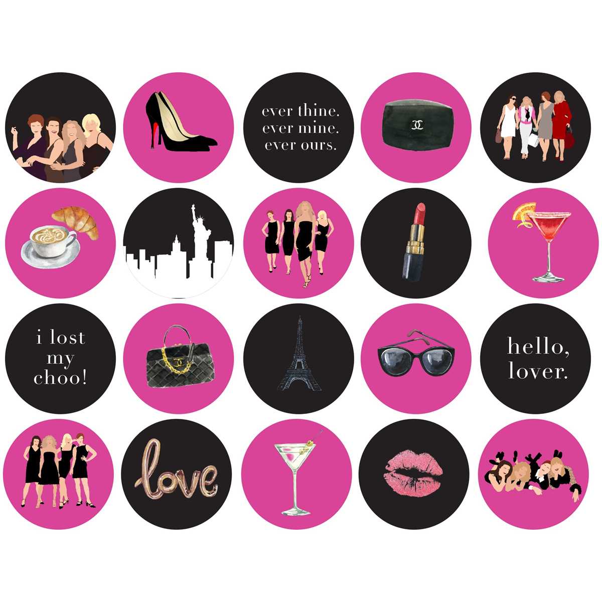 cupcake topper printable