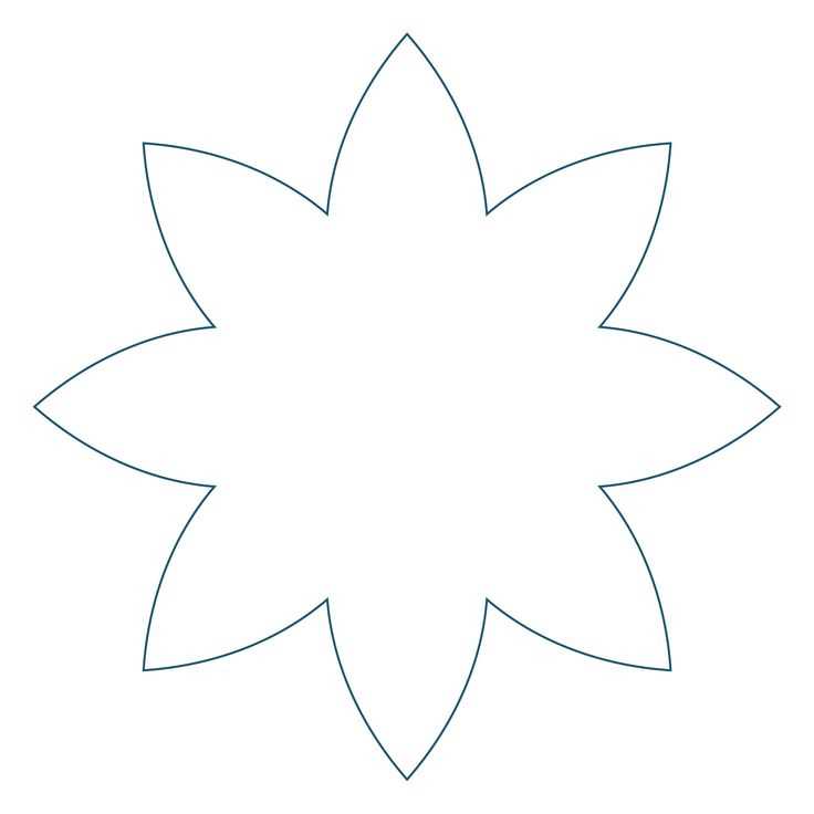 cut out poinsettia pattern printable
