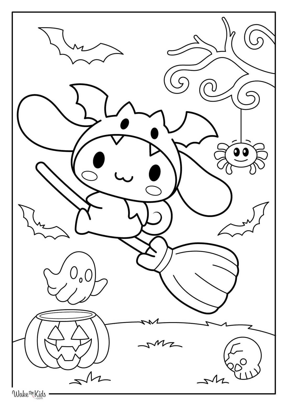 cute cinnamoroll coloring pages printable