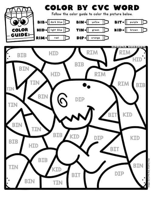 cvc word search free printable