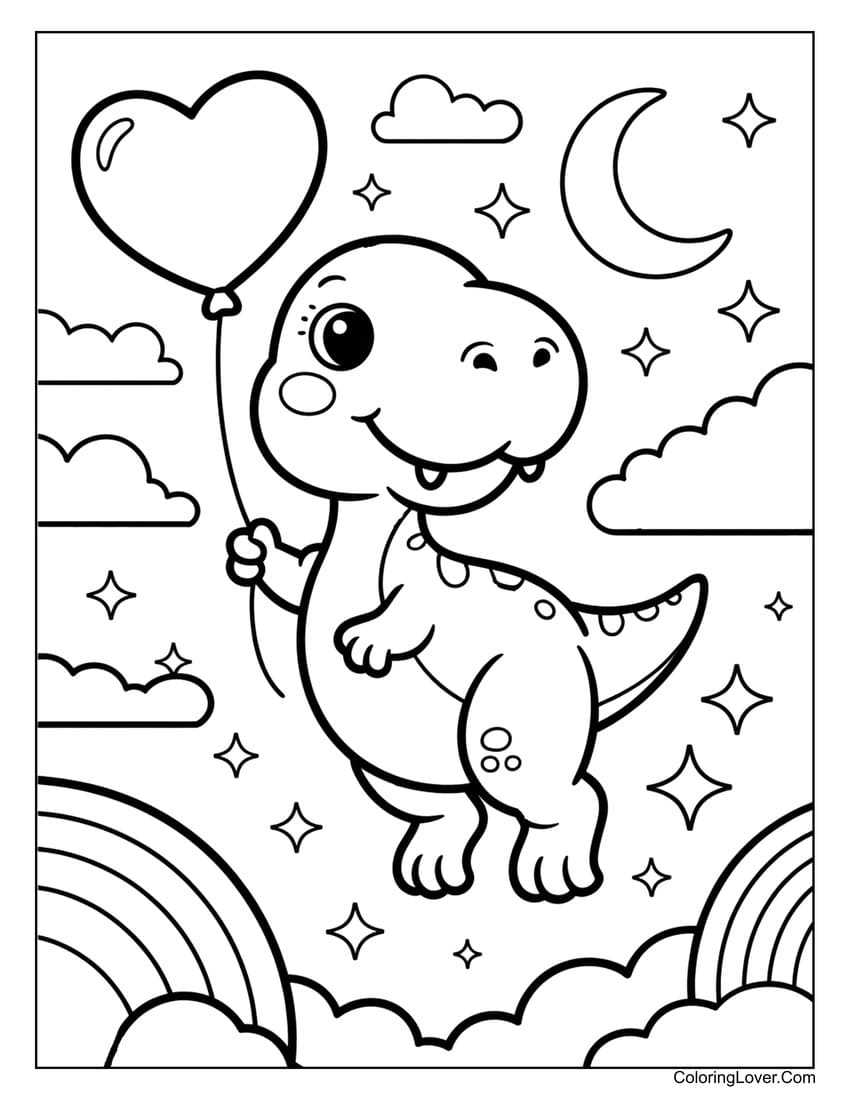 dinosaur coloring printable