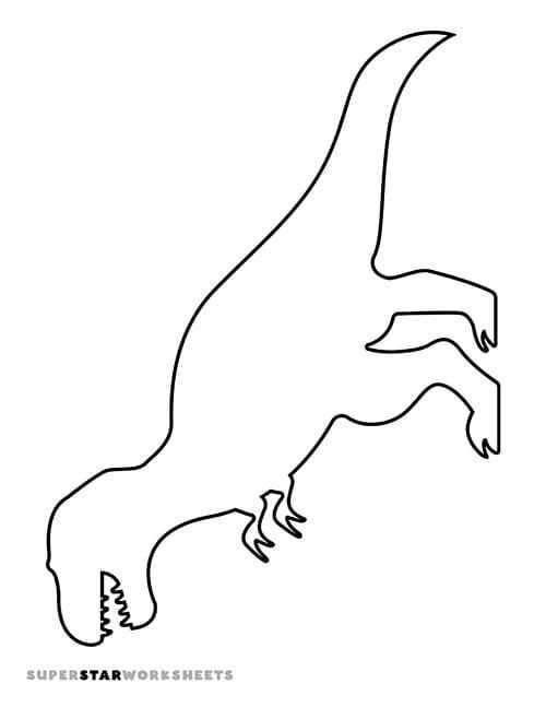 dinosaur pattern printable