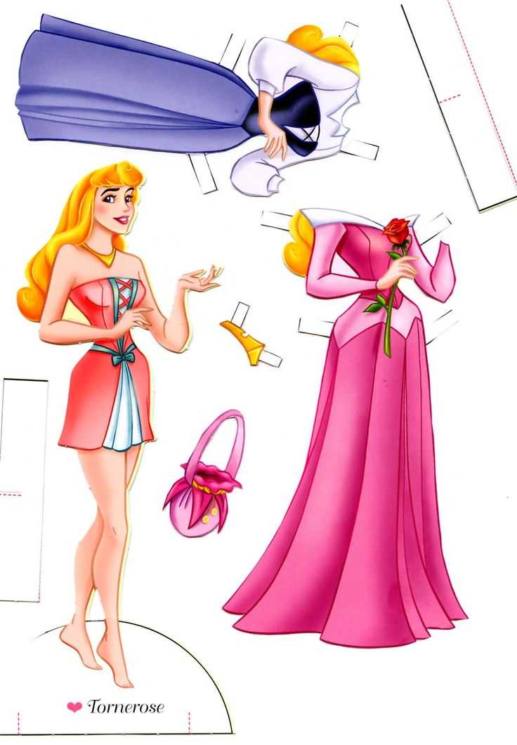 disney princess printable paper dolls