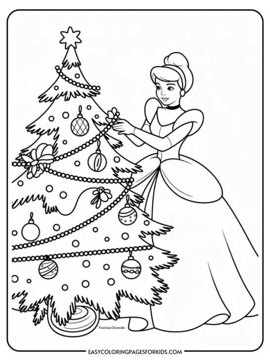 disney printable coloring pages christmas