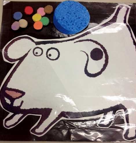 dogs colorful day printable
