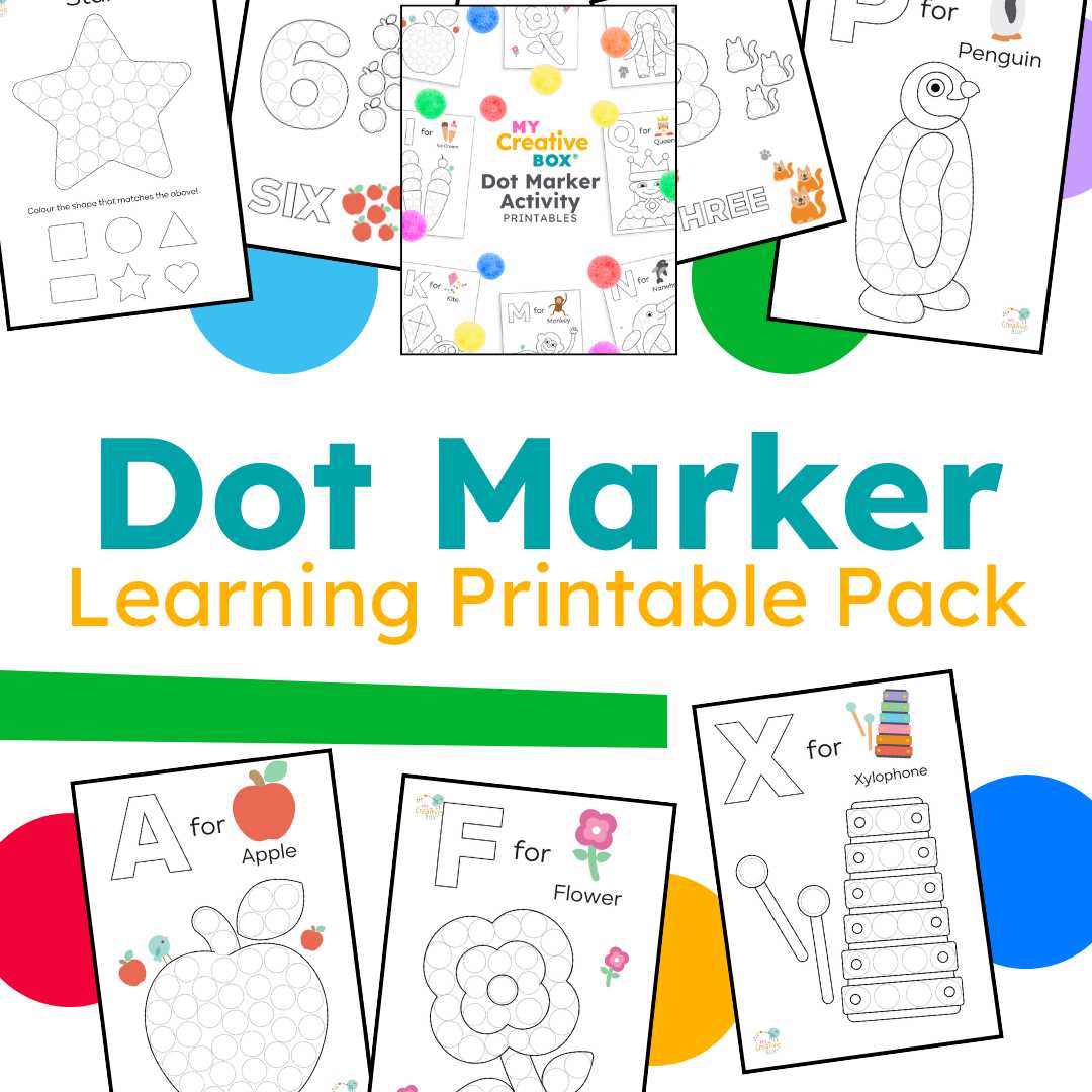 dot marker printable