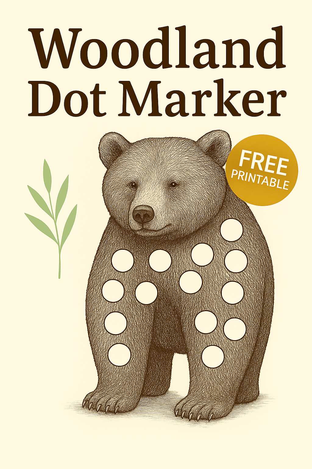 dot marker printable