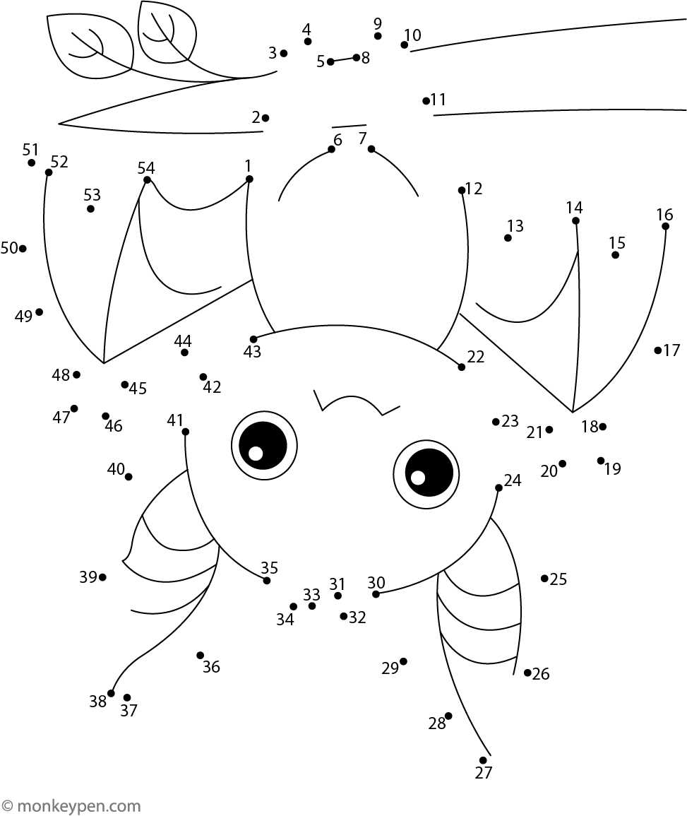 dot to dot printables