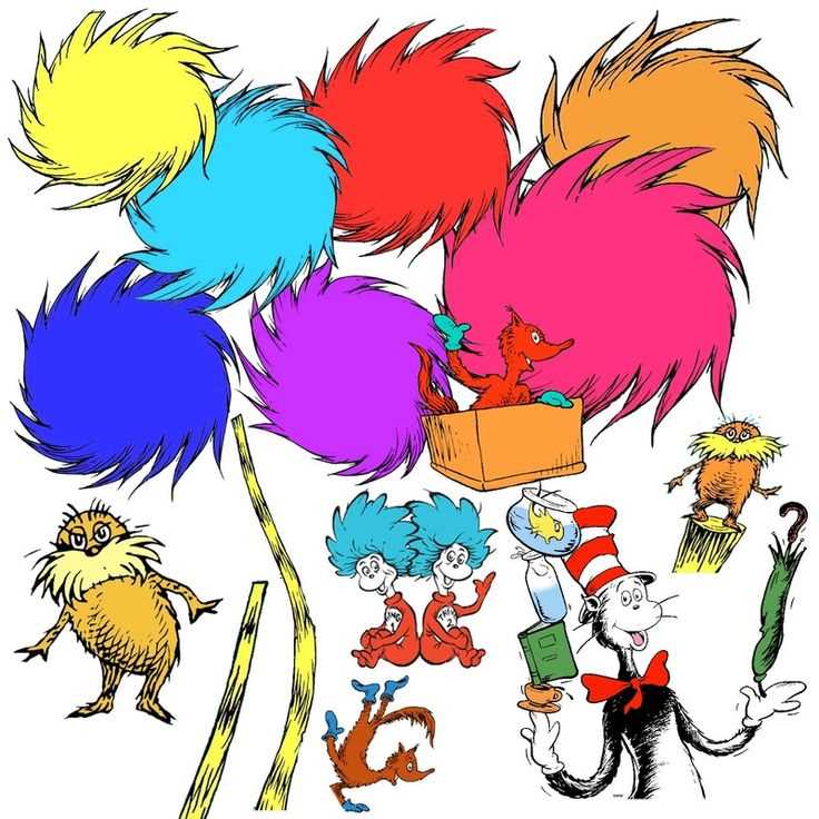 dr seuss characters printables