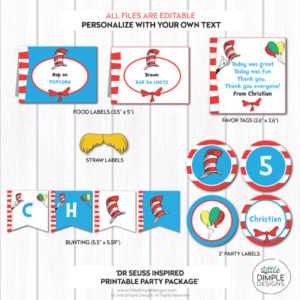 dr seuss printable decorations