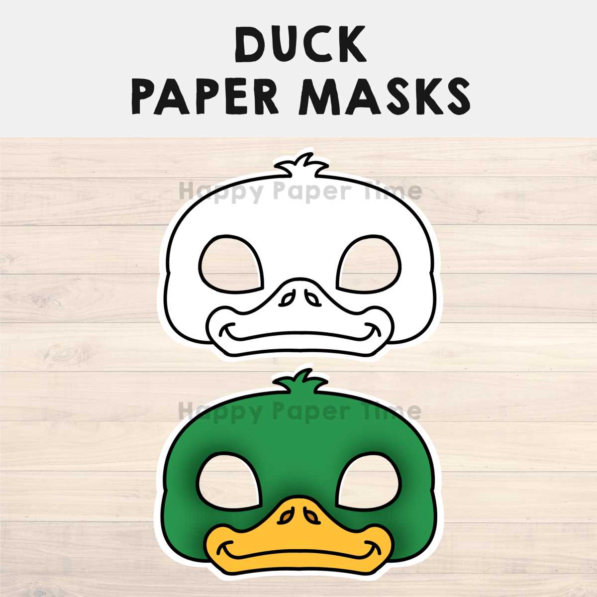 duck paper printable