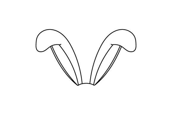 easter bunny printable ears