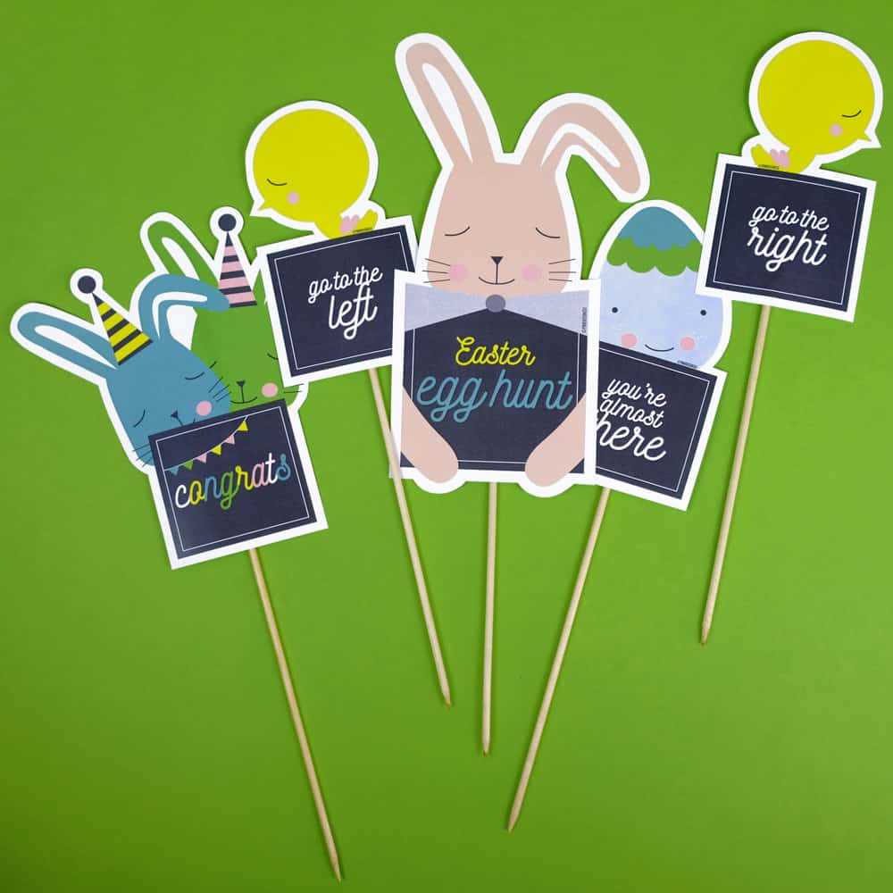 easter egg hunt printables