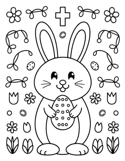 easter egg printable coloring sheets