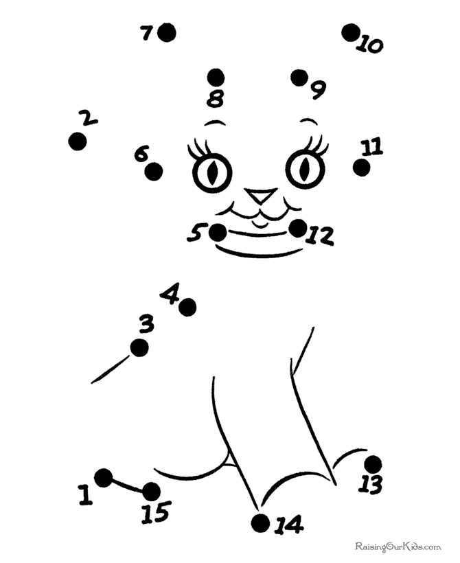 easy connect the dots printables