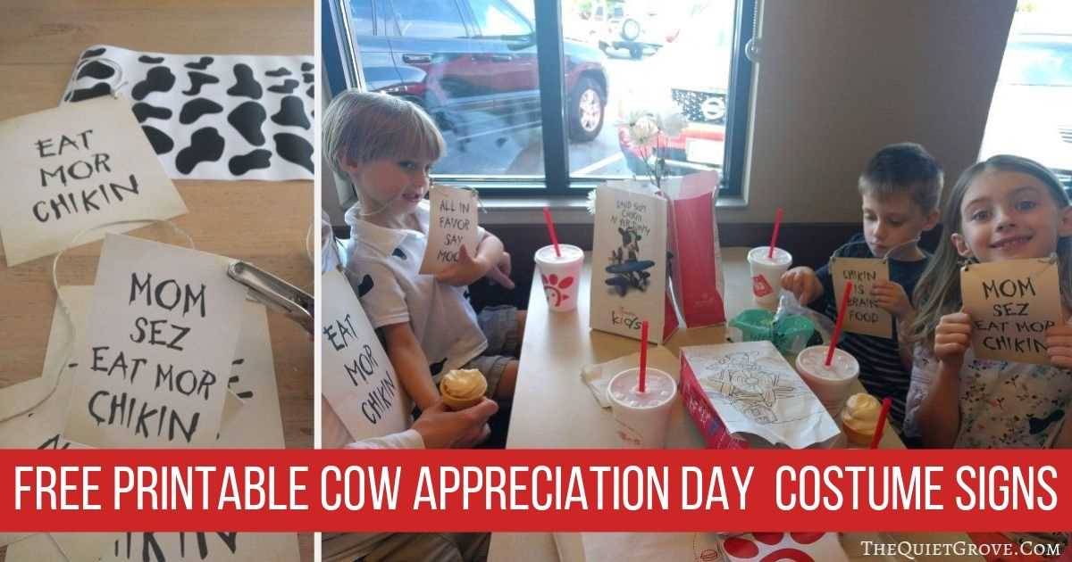 eat mor chikin sign printable