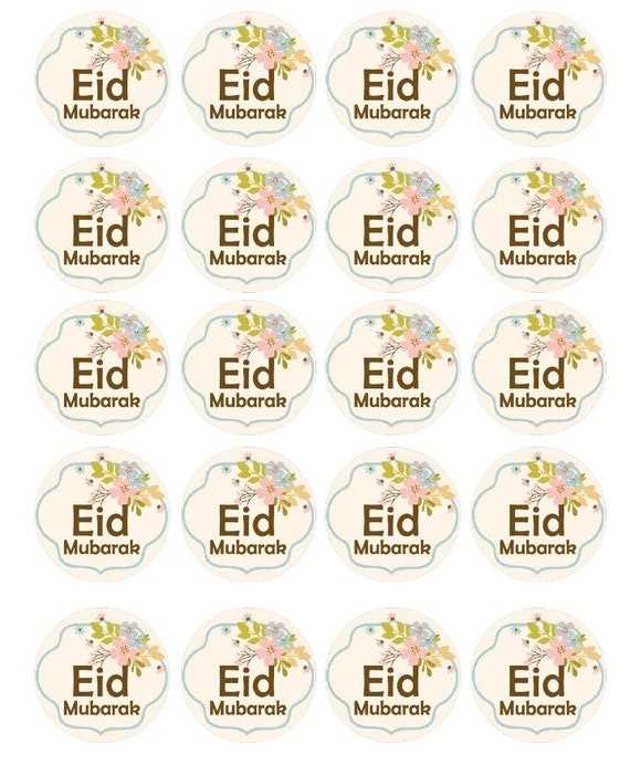 eid mubarak printable