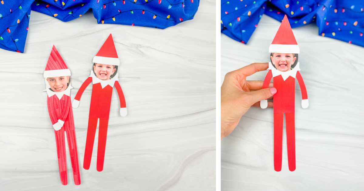 elf on the shelf cut out printable