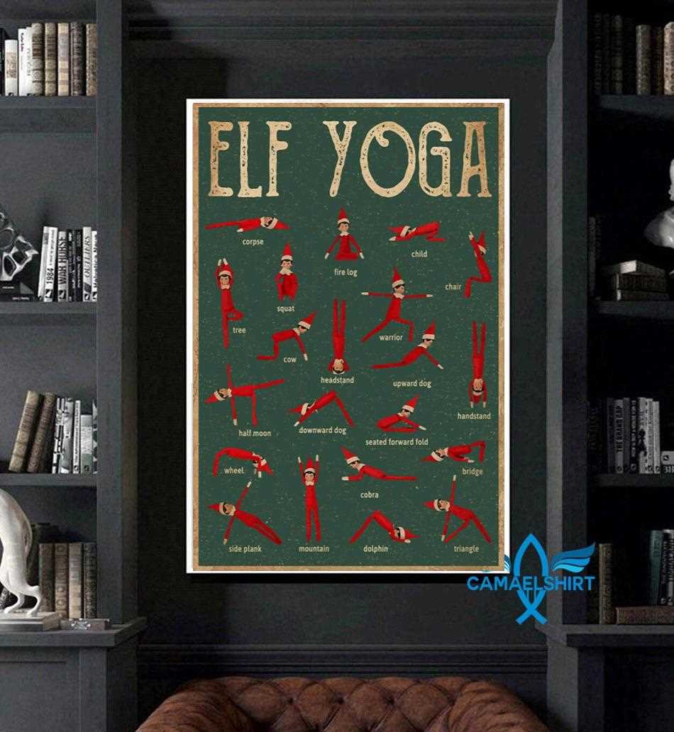 elf yoga printable elf yoga printable
