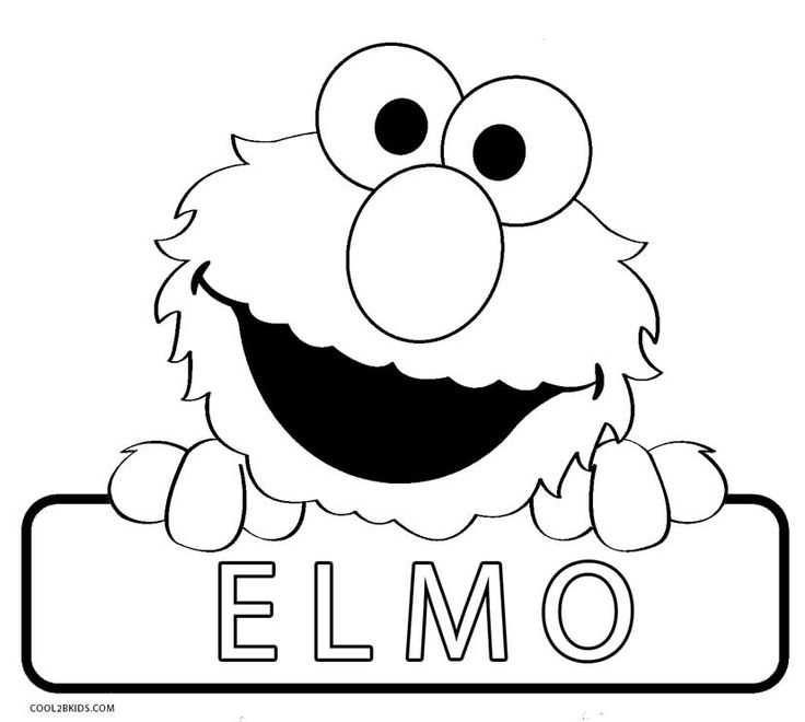 elmo free printable