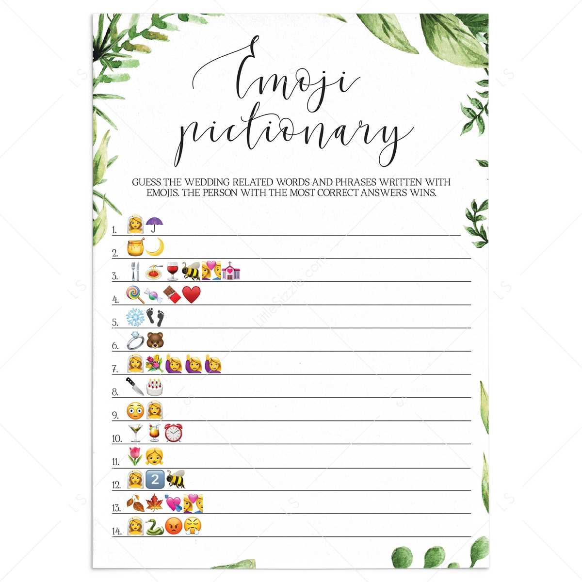 emoji free printables