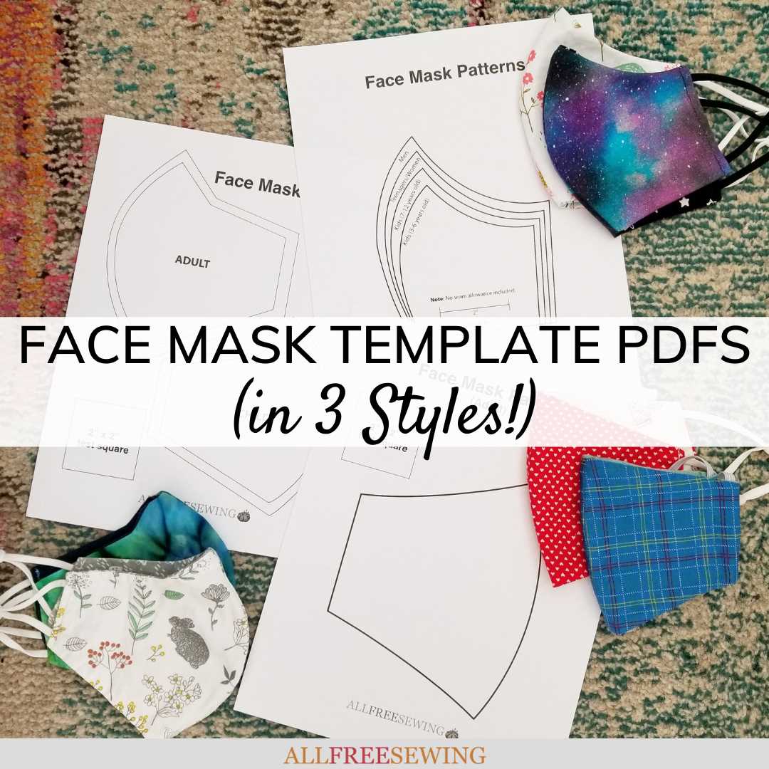 face mask printable