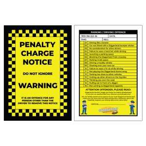 fake parking ticket printable