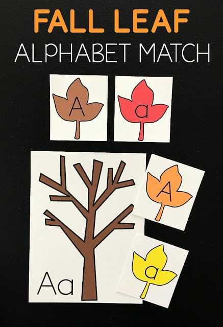 fall printable letters