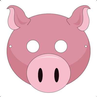 farm animal masks printable