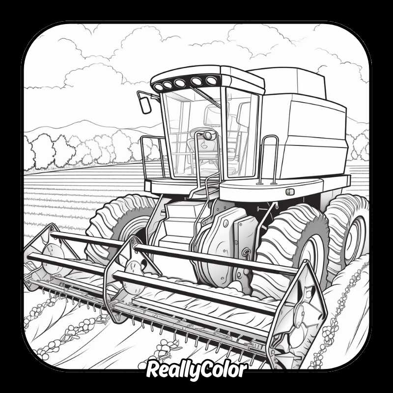 farming coloring pages printable
