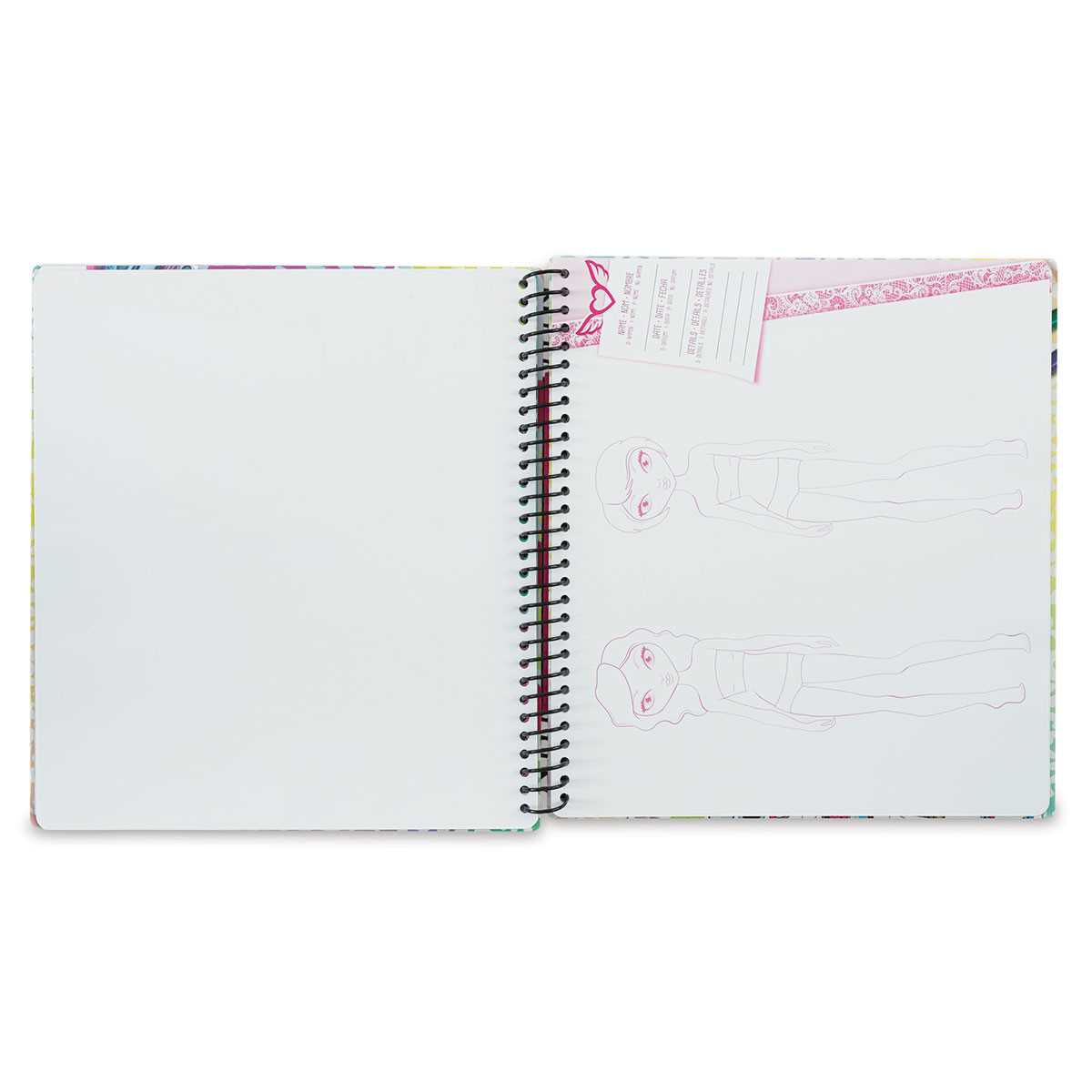 fashion angels sketch portfolio printable pages