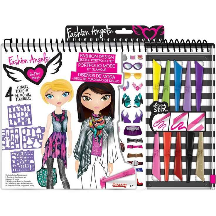 fashion angels sketch portfolio printable pages