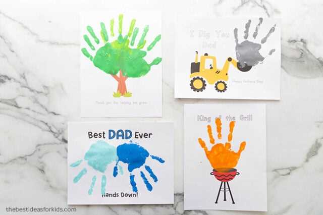 fathers day handprint printables