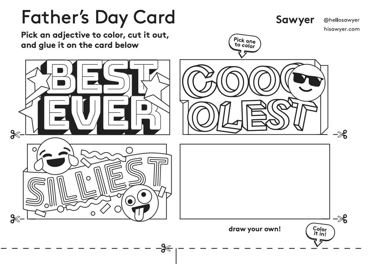 fathers day printable free